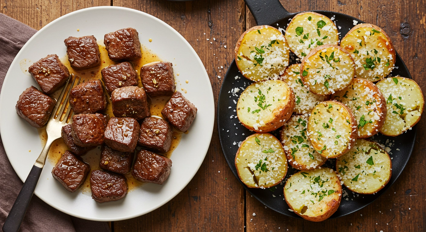 Cajun Butter Steak Bites - secondary view